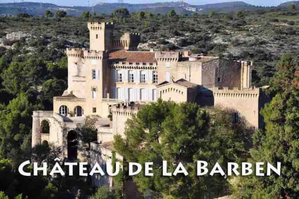 Bungalow Avec Piscine Privative Proche Aix En Provence La Barben Exterior foto