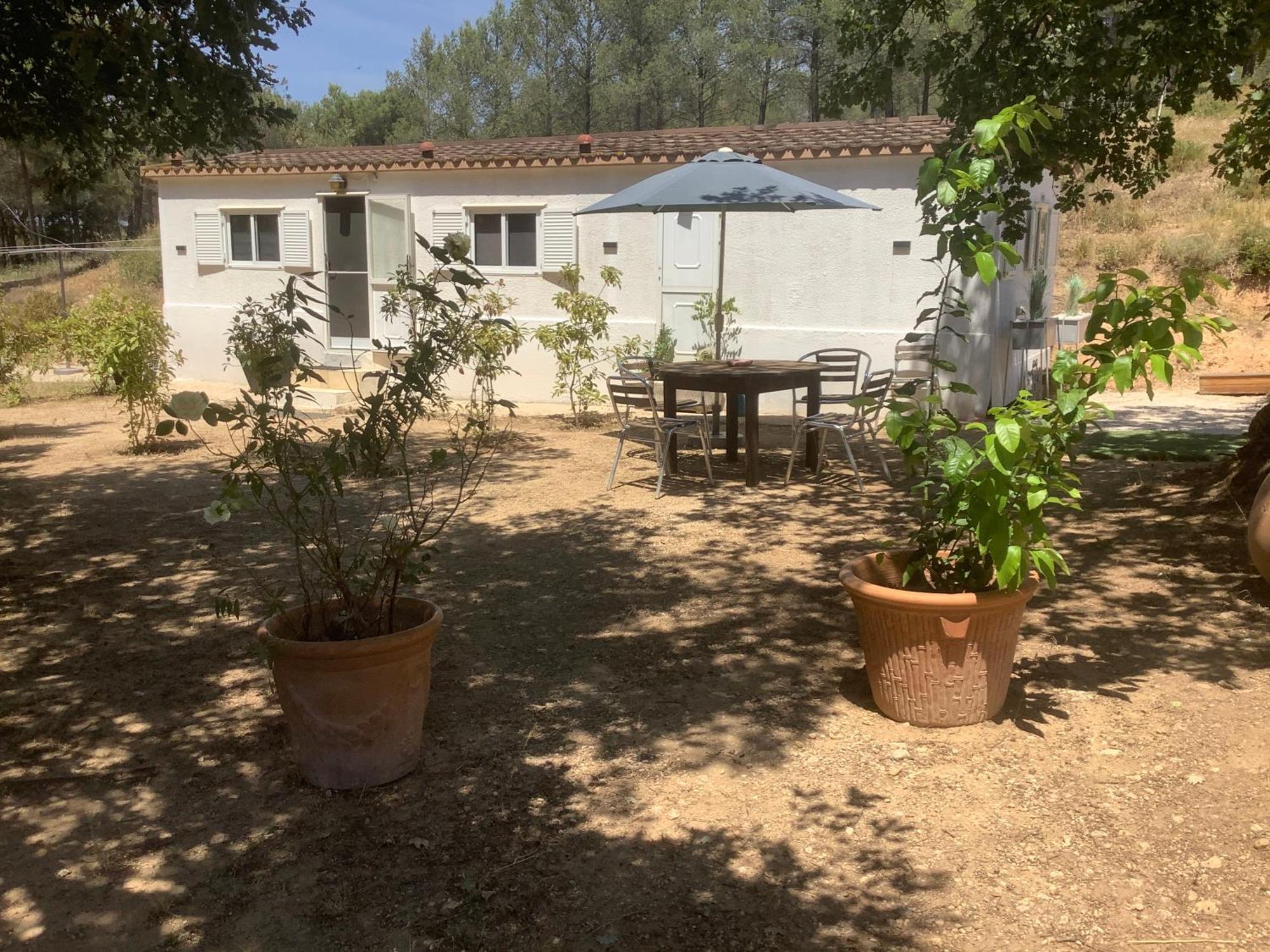 Bungalow Avec Piscine Privative Proche Aix En Provence La Barben Exterior foto